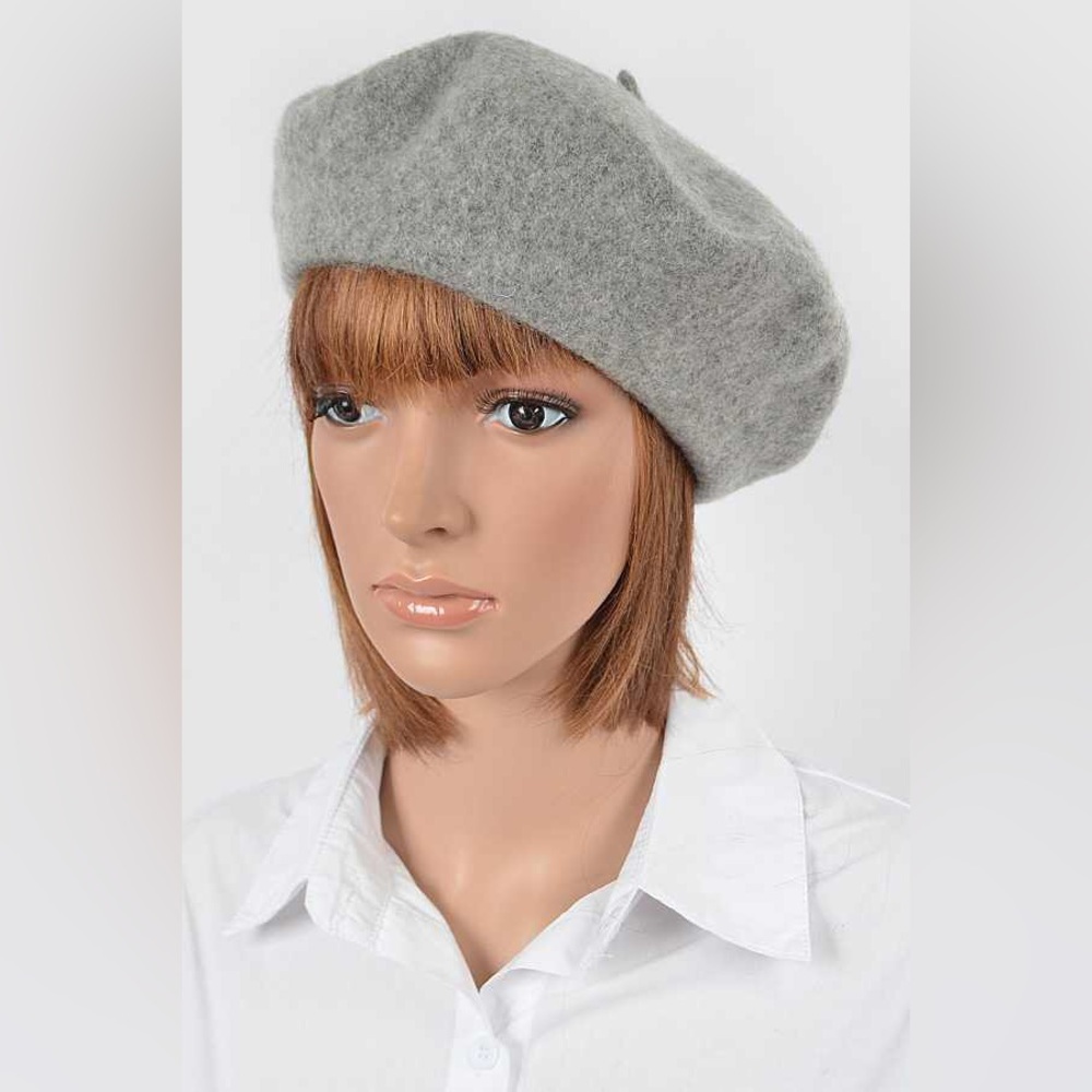 Bling Rhinestone Wool Tam Beret Hat - Picture 2 of 6